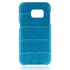 2 ME Style - Case Croco Aqua Blue - Samsung S7 Edge - Avvenice