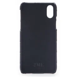 2 ME Style - Case Croco Dark Violet - iPhone XR - Crocodile Leather Cover - Avvenice