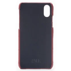 2 ME Style - Case Croco Rouge Vif - iPhone XR - Crocodile Leather Cover - Avvenice
