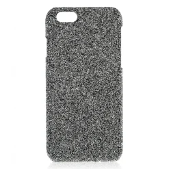 2 ME Style - Case Crystal Fabric Silver - iPhone 8 / 7 - Crystal Cover - Avvenice