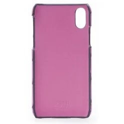 2 ME Style - Case Fingers Croco Fucsia / Fucsia - iPhone XR - Crocodile Leather Cover - Avvenice