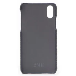 2 ME Style - Case Fingers Croco Green / Green - iPhone X / XS - Crocodile Leather Cover - Avvenice