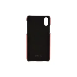 2 ME Style - Case Fingers Leather Red - iPhone XR - Leather Cover - Avvenice