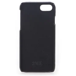 2 ME Style - Case Fingers Leather Black / Croco Black - iPhone 8 / 7 - Crocodile Leather Cover - Avvenice