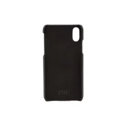 2 ME Style - Case Fingers Leather Black - iPhone X / XS - Leather Cover - Avvenice
