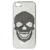 2 ME Style - Case Swarovski Skull Total Black - iPhone 5/SE - Avvenice