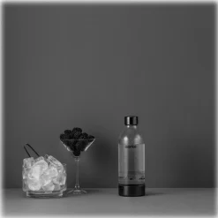 Aarke - Aarke Sparkling Water Bottle - Black Chrome - Water Bottle Aarke - Smart Home - Sparkling Water Maker - Avvenice