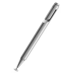 Adonit - Adonit Mini 3 Fine Point Precision Stylus for Touchscreen Devices - Silver - Touch Pen - Classic - Avvenice