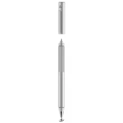 Adonit - Adonit Switch Ink 2-in-1 Stylus Pen for iPad, iPhone, Android - Silver - Touch Pen - Classic - Avvenice