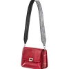 Aleksandra Badura - Candy Bag Large - Python Shoulder Bag - Red - Luxury High Quality Leather Bag - Avvenice