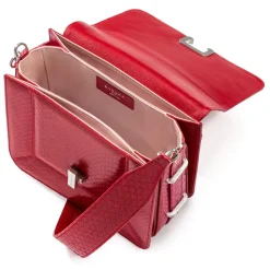 Aleksandra Badura - Candy Bag Large - Python Shoulder Bag - Red - Luxury High Quality Leather Bag - Avvenice