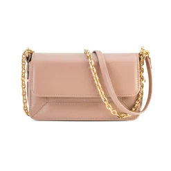 Aleksandra Badura - Candy Bag Mini - Goatskin Shoulder Bag - Blush - Luxury High Quality Leather Bag - Avvenice
