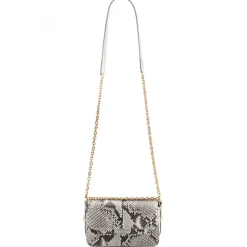 Aleksandra Badura - Candy Bag Mini - Python Shoulder Bag - Stone - Luxury High Quality Leather Bag - Avvenice