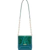 Aleksandra Badura - Candy Bag - Python & Calfskin Shoulder Bag - Deep Teal - Luxury High Quality Leather Bag - Avvenice