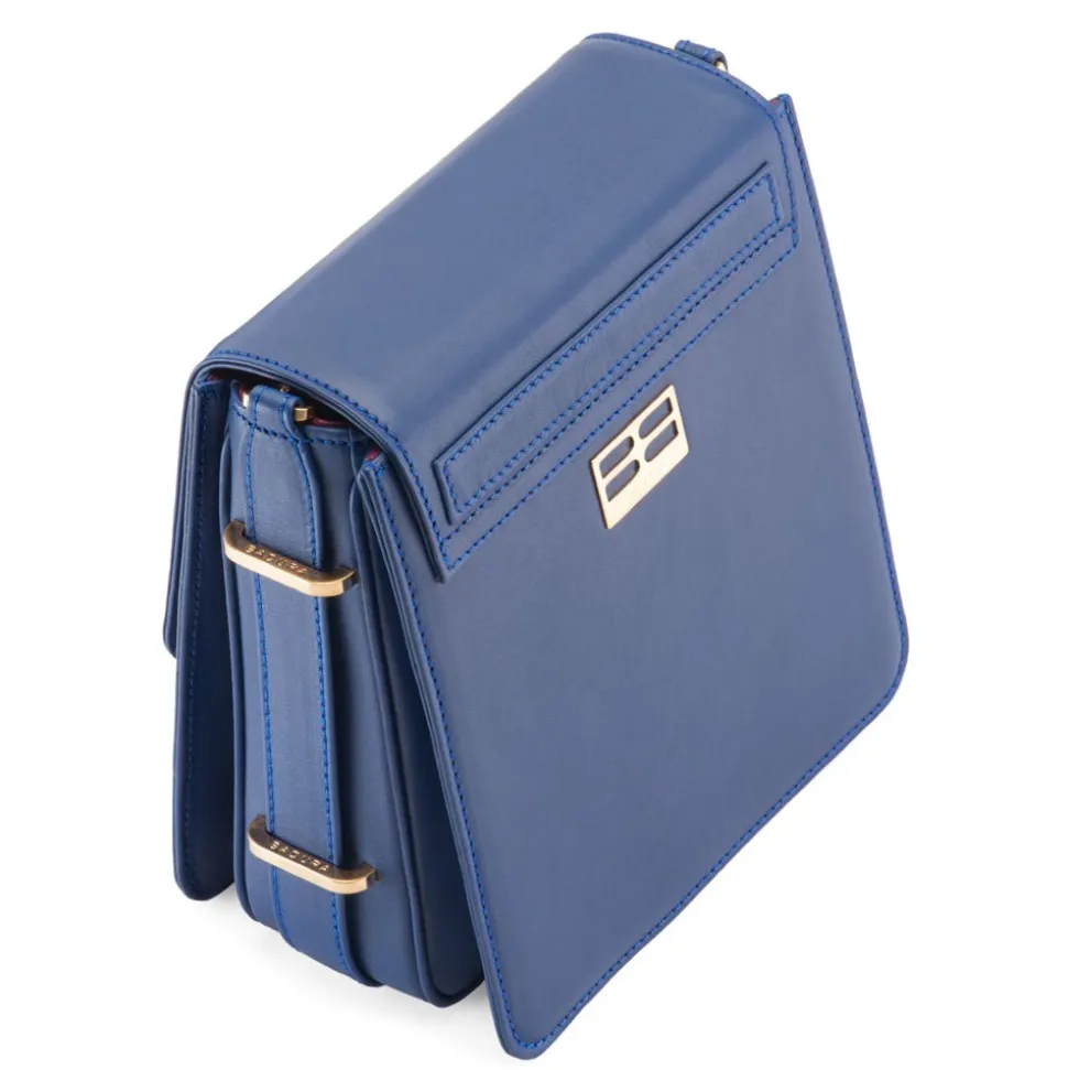 Aleksandra Badura - Candy Bag - Calfskin Shoulder Bag - Blue China - Luxury High Quality Leather Bag - Avvenice