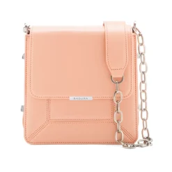 Aleksandra Badura - Candy Bag - Calfskin Shoulder Bag - Peach - Luxury High Quality Leather Bag - Avvenice