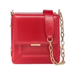 Aleksandra Badura - Candy Bag - Calfskin Shoulder Bag - Red - Luxury High Quality Leather Bag - Avvenice