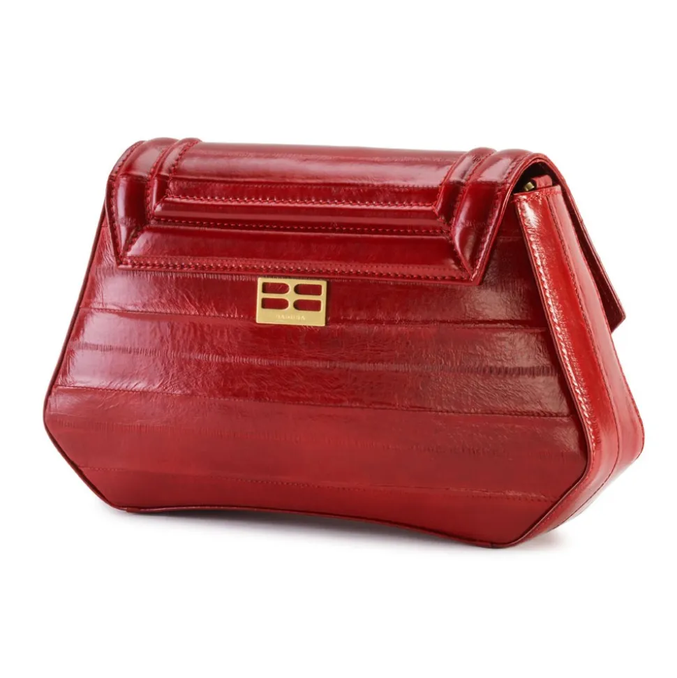 Aleksandra Badura - Etoile Bag - Eel Shoulder Bag - Red - Luxury High Quality Leather Bag - Avvenice
