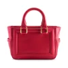 Aleksandra Badura - Ladylike Mini Bag - Calfskin Top-Handle Tote Bag - Fuchsia - Luxury High Quality Leather Bag - Avvenice