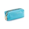 Aleksandra Badura - Small Leather Goods - Multipurpose Pouch in Python & Goatskin - Turquoise - Luxury High Quality - Avvenice