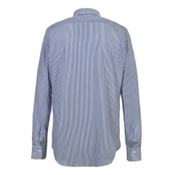 Alessandro Gherardi - Long Sleeve Shirt - Blue Stripe - Shirt - Handmade in Italy - Luxury Exclusive Collection - Avvenice