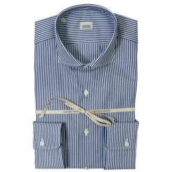 Alessandro Gherardi - Long Sleeve Shirt - Blue Stripe - Shirt - Handmade in Italy - Luxury Exclusive Collection - Avvenice