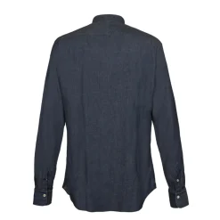 Alessandro Gherardi - Long Sleeve Shirt - Very Dark Denim - Shirt - Handmade in Italy - Luxury Exclusive Collection - Avvenice