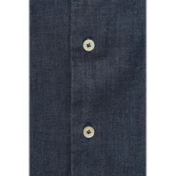 Alessandro Gherardi - Long Sleeve Shirt - Very Dark Denim - Shirt - Handmade in Italy - Luxury Exclusive Collection - Avvenice
