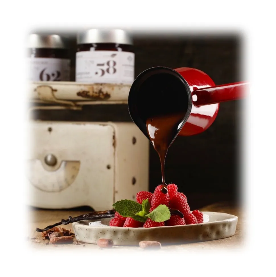 Alessio Brusadin - Raspberry Jam with White Chocolate - The Chocolate Jams - Artisan Creams - Avvenice