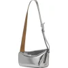 Alexander McQueen - Asymmetrical Shoulder Bag - Silver - Alexander McQueen Exclusive Luxury Collection - Avvenice