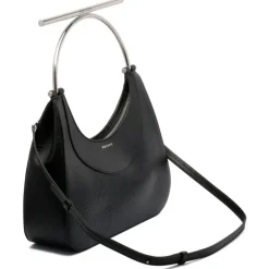 Alexander McQueen - Black Full Grain Lambskin Cross-Bar Bag - Black - Exclusive Luxury Collection - Avvenice