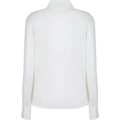 Alexander McQueen - Georgette Shirt - White - Alexander McQueen Exclusive Luxury Collection - Avvenice