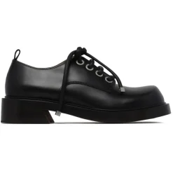 Alexander McQueen - Men's Derby Shoes - Black - Alexander McQueen Exclusive Luxury Collection - Avvenice