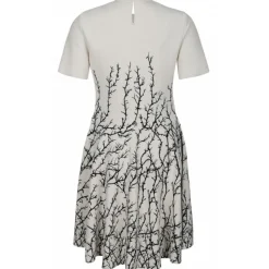 Alexander McQueen - Mini Dress - Ivory Black - Alexander McQueen Exclusive Luxury Collection - Avvenice