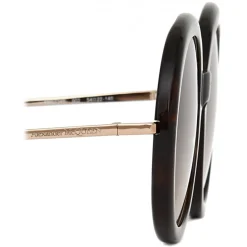 Alexander McQueen - Open Wire Sunglasses - Havana - Alexander McQueen Eyewear - Avvenice