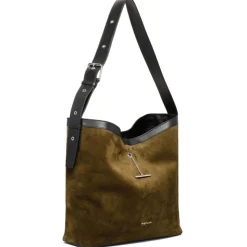 Alexander McQueen - Pendant Shoulder Bag - Brown Black - Alexander McQueen Exclusive Luxury Collection - Avvenice