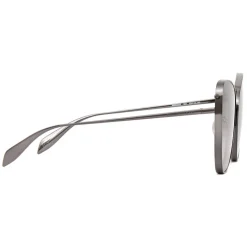 Alexander McQueen - Piercing Butterfly Sunglasses - Ruthenium - Alexander McQueen Eyewear - Avvenice