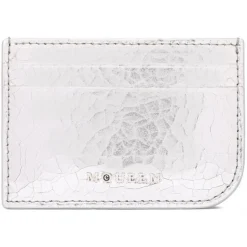 Alexander McQueen - Sling Card Holder - Silver - Alexander McQueen Exclusive Luxury Collection - Avvenice