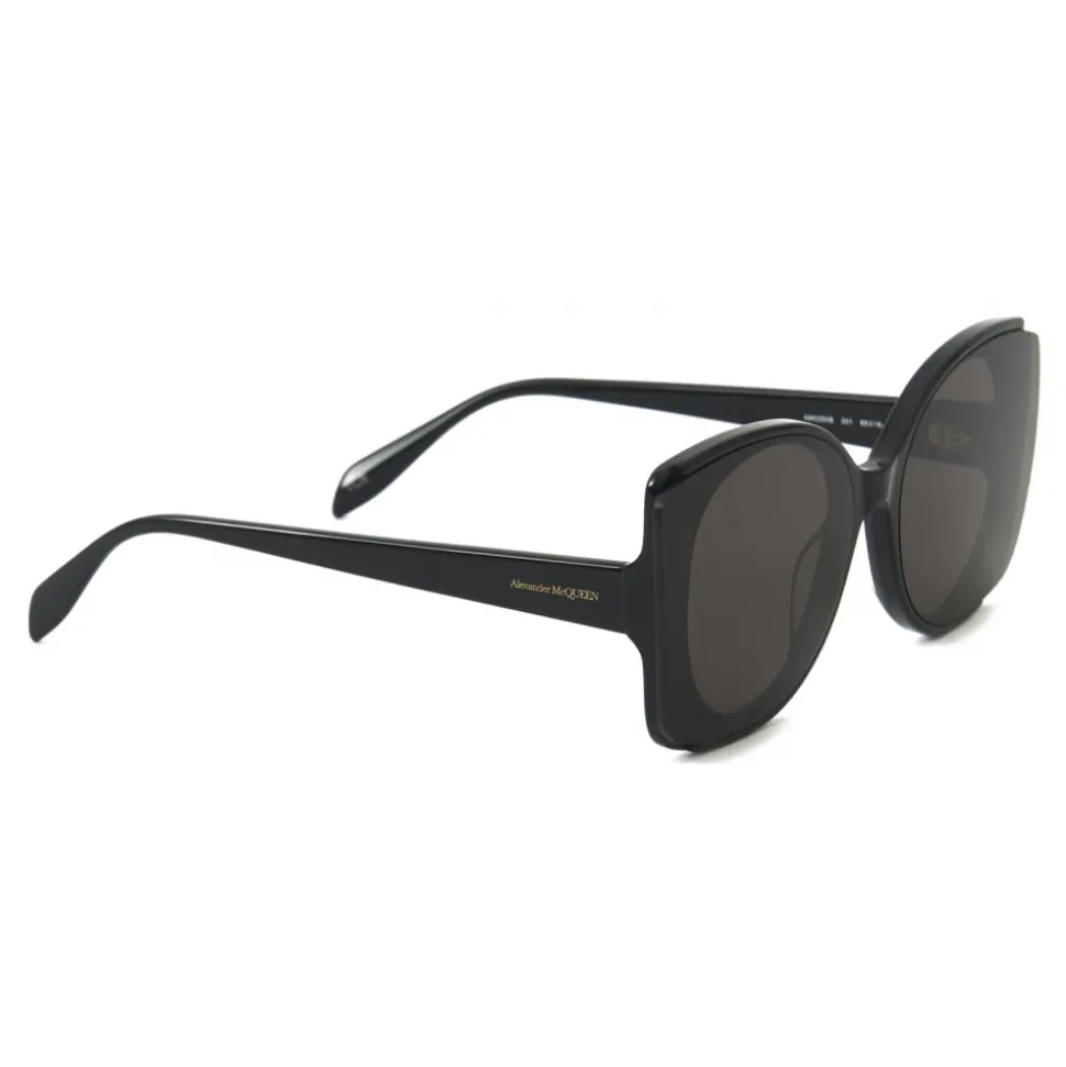 Alexander McQueen - Sunglasses with Outstanding Lenses - Black - Alexander McQueen Eyewear - Avvenice