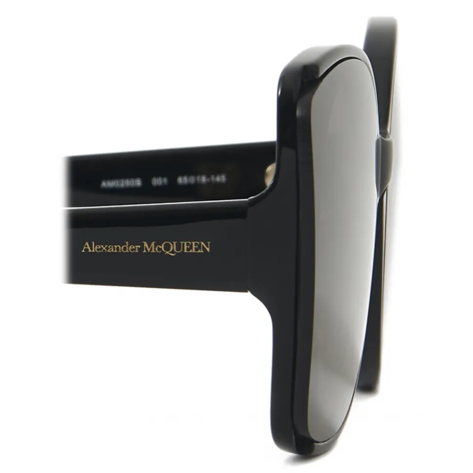 Alexander McQueen - Sunglasses with Outstanding Lenses - Black - Alexander McQueen Eyewear - Avvenice
