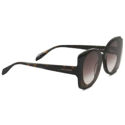 Alexander McQueen - Sunglasses with Outstanding Lenses - Dark Havana - Alexander McQueen Eyewear - Avvenice