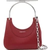 Alexander McQueen - T-Bar Mini Bag - Red Silver - Alexander McQueen Exclusive Luxury Collection - Avvenice
