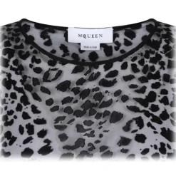 Alexander McQueen - Top Longsleeve - Black - Alexander McQueen Exclusive Luxury Collection - Avvenice
