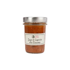 Alla Gusteria - Osteria de Ciotti - Nunquam - Sauce Capriolo at Tuscany - 180 g - Avvenice