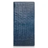 Ammoment - Caiman in Degrade Light-Dark Blue - Leather Breast Wallet - Avvenice