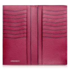 Ammoment - Caiman in Degrade Terracota-Black - Leather Breast Wallet - Avvenice