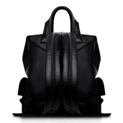 Ammoment - Caiman in Degrade Coal New Age - Leather Zane Small Backpack - Avvenice