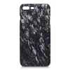 Ammoment - Ostrich in Tahitian Pearl Black - Leather Cover - iPhone 8 Plus / 7 Plus - Avvenice