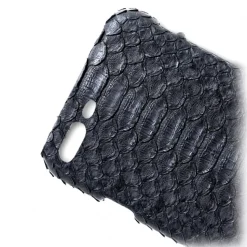 Ammoment - Python in Black - Leather Cover - iPhone 8 Plus / 7 Plus - Avvenice