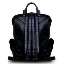 Ammoment - Python in Calcite Blue - Leather Zane Large Backpack - Avvenice